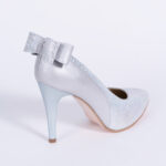 Pantofi Stiletto Argintii Vagam0669 - imagine 2