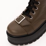 Ghete Kaki cu Platforma Vagam1238 - imagine 4