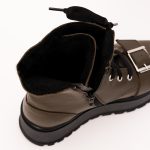Ghete Kaki cu Platforma Vagam1238 - imagine 5