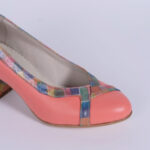 Pantofi Roz cu Toc Gros Vagam0661 - imagine 6