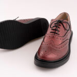 Pantofi Bordo cu Siret Vagam 0680 - imagine 6