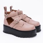 Pantofi Nude Decupati Vagam1543 - imagine 3