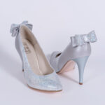 Pantofi Stiletto Argintii Vagam0669 - imagine 6