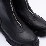 Ghete Negre cu Fermoar Vagam1830 - imagine 4