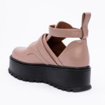 Pantofi Nude Decupati Vagam1543 - imagine 2