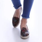 Balerini Inflorati cu Talpa Inalta Vagam0127 - imagine 3