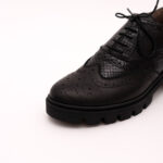 Pantofi Negri cu Siret Vagam 0849 - imagine 3