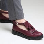 Pantofi Casual Decupati Bordo Vagam C0541 - imagine 4