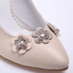 Pantofi Stiletto Bej Vagam0451 - imagine 2