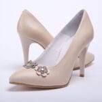 Pantofi Stiletto Bej Vagam0451 - imagine 3