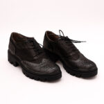 Pantofi Argintii cu Siret Vagam 0856 - imagine 7