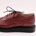 Pantofi Bordo cu Siret Vagam 0680 - imagine 5
