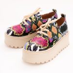 Pantofi Multicolori cu Platforma Vagam 1140