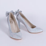 Pantofi Stiletto Argintii Vagam0669 - imagine 4