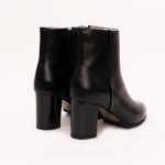 Ghete Scurte Negre cu Toc Vagam1249 - imagine 5