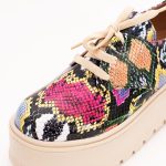 Pantofi Multicolori cu Platforma Vagam 1140 - imagine 4