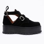 Pantofi Negri Decupati Vagam1542