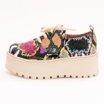 Pantofi Multicolori cu Platforma Vagam 1140 - imagine 2