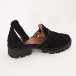 Pantofi Casual Decupati Negri Vagam 1005 - imagine 5