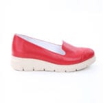 Balerini Rosii cu Talpa Inalta Vagam040 - imagine 2