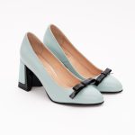 Pantofi Bleu cu Toc Gros Vagam1320 - imagine 4