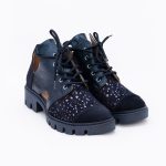 Pantofi Bleumarin Decupati Vagam1524 - imagine 2