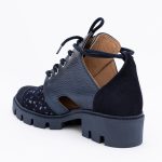 Pantofi Bleumarin Decupati Vagam1524 - imagine 3