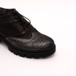 Pantofi Argintii cu Siret Vagam 0856 - imagine 3