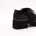 Pantofi Argintii cu Siret Vagam 0856 - imagine 4