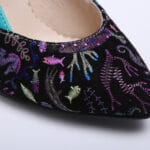 Pantofi Stiletto Turcoaz Vagam0460 - imagine 3