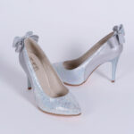 Pantofi Stiletto Argintii Vagam0669 - imagine 3