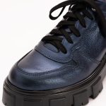 Pantofi Bleumarin cu Talpa Inalta 1165 - imagine 4