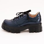Pantofi Bleumarin cu Talpa Inalta 1165 - imagine 2