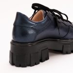 Pantofi Bleumarin cu Talpa Inalta 1165 - imagine 3