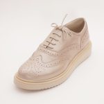 Pantofi Crem cu Siret Vagam 1014 - imagine 2