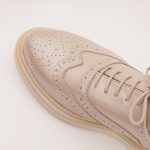 Pantofi Crem cu Siret Vagam 1014 - imagine 5