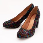 Pantofi Multicolori cu Toc Gros Vagam1128 - imagine 7