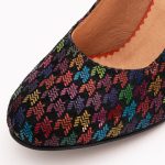 Pantofi Multicolori cu Toc Gros Vagam1128 - imagine 6