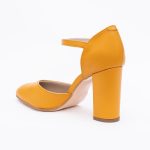 Pantofi Galbeni Decupati Vagam1552 - imagine 2