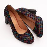 Pantofi Multicolori cu Toc Gros Vagam1128 - imagine 5