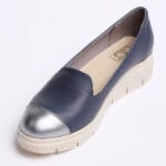 Balerini Bleumarin cu Talpa Inalta Vagam0366 - imagine 3
