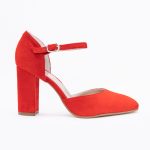 Pantofi Rosii Decupati Vagam1555