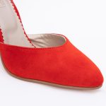 Pantofi Rosii Decupati Vagam1555 - imagine 3
