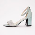 Sandale Bleu cu Toc 1205