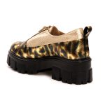 Pantofi Multicolori cu Fermoar si Talpa Inalta 1334 - imagine 3