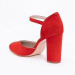 Pantofi Rosii Decupati Vagam1555 - imagine 2