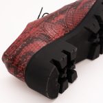 Pantofi Bordo cu Talpa Inalta 1157 - imagine 5