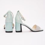 Sandale Bleu cu Toc 1205 - imagine 2