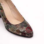 Pantofi Multicolori cu Toc Gros Vagam0788 - imagine 3