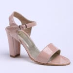 Sandale Roz cu Toc Gros Vagam0229 - imagine 2